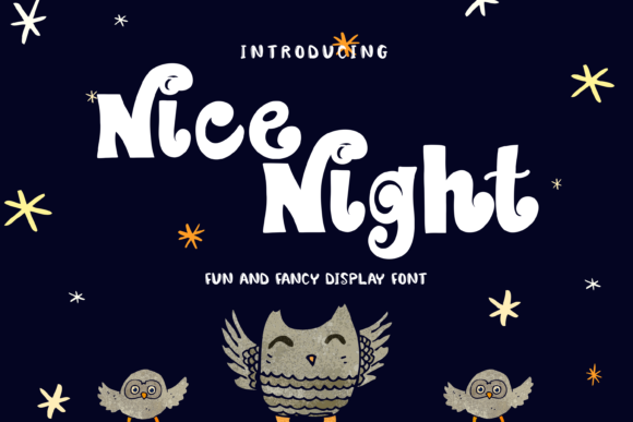 A Practical Review: Using the Nice Night Display Font in Real Campaigns