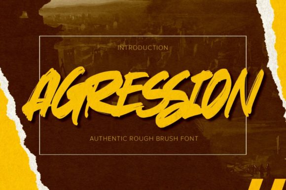 Agression Font: A Powerful Tool for Business Branding
