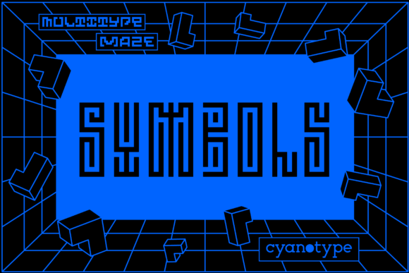 Choosing MultuType Maze Symbols for a Modern Web Design