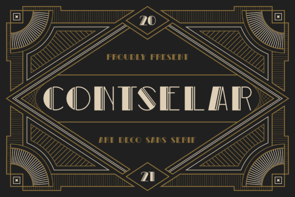 Contselar: A Modern Elegant Font for Your Creative Projects