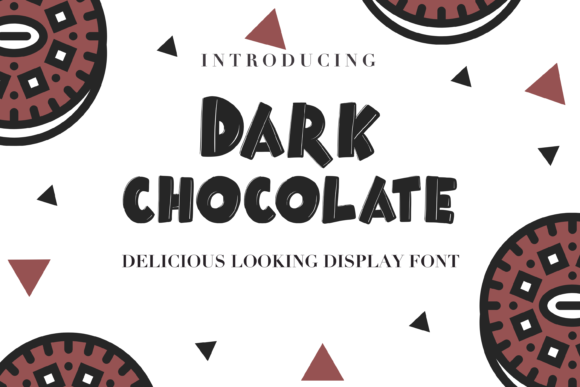 Dark Chocolate Font: A Deliciously Playful Asset for Your Brand
