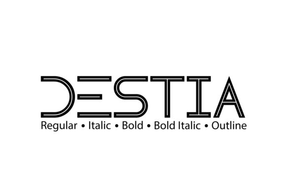 Destia: A Modern Display Font for Editorial Authority