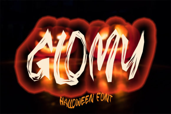 Glomy: The Creepy Display Font for Authentic Brand Stories