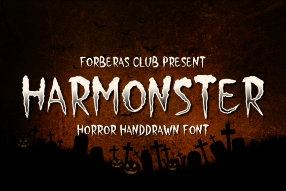 Harmonster: A Display Font for Editorial Atmosphere
