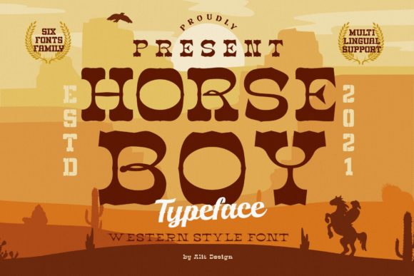 Horse Boy: The Display Font for Crafting Your Brand’s Signature Look