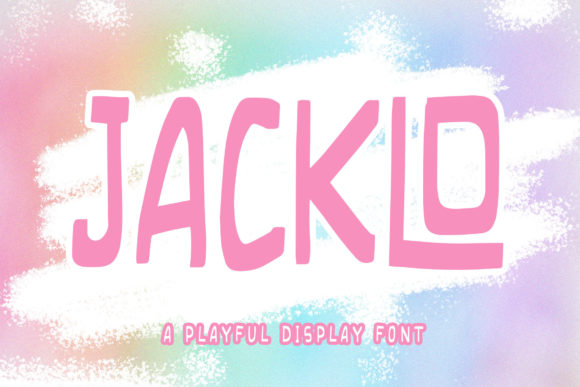 Jacklo: The Playful Display Font for Editorial Joy