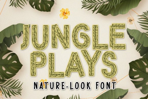 Jungle Play Font: Finding Character in Editorial Typography