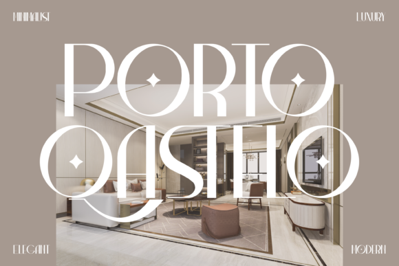 Porto Qastelo: The Modern Display Font for Professional Business Branding