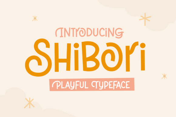 Shibori: A Font That Makes Your Brand Feel Joyful