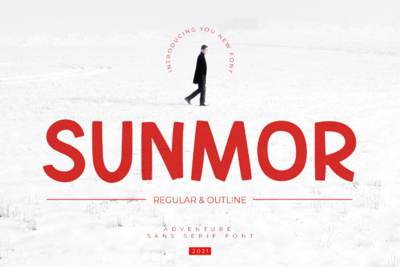 Sunmor: A Bold Display Font Built for Modern Campaigns